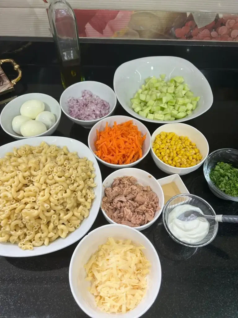 tuna macaroni salad ingredients
